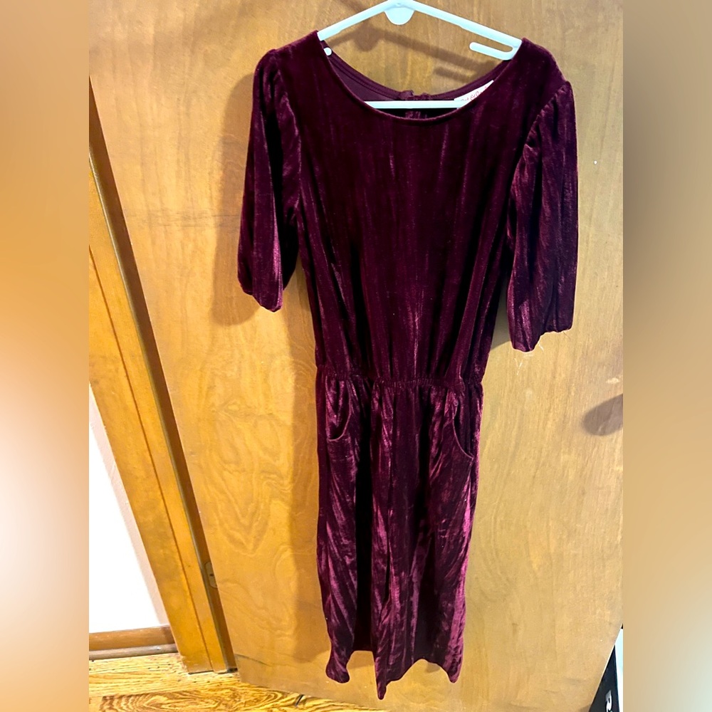Crushed velvet pants romper